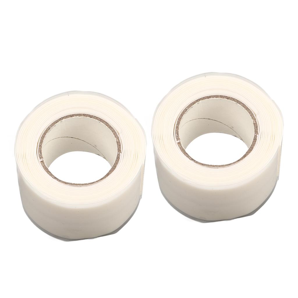 2pcs Silicone Grip Tapes Self Fusing Flexible Tape Portable Double Sided Sealing Tape for Canoe