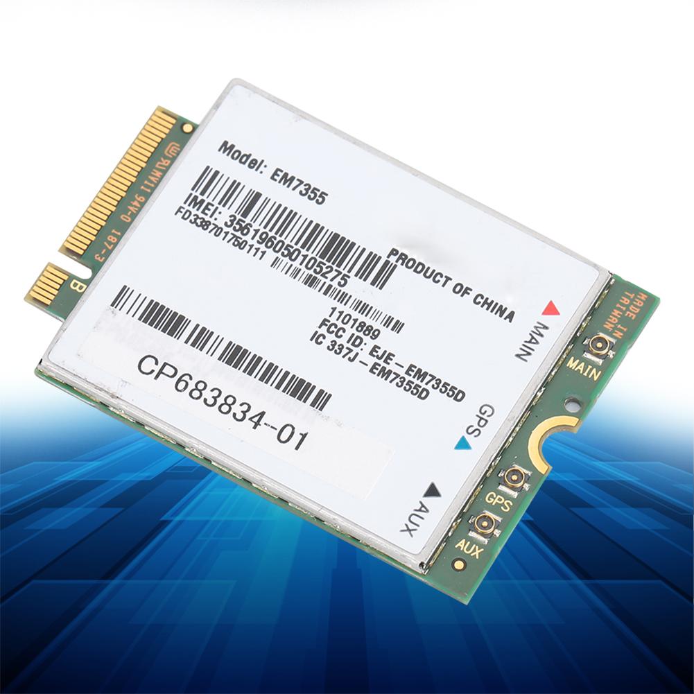 For Sierra Wireless AirPrime EM7355 100Mbps Notebook Built In 4G LTE Module for AT&t Verizon Sprint