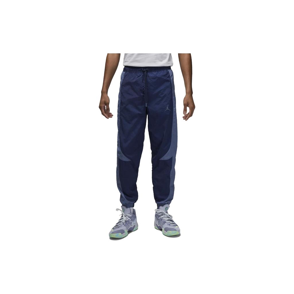 Jordan Solid Color Logo Drawstring Joggers Men Bottoms Blue DX9373-410
