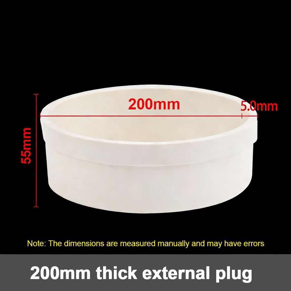 Plastic PVC Pipe Cap Insect Proof Sewer Pipe Cap Portable Tube Protective Cover Garden Irrigation