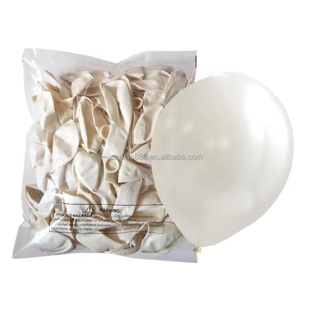 Huaien Fabrik 3,2g Mattes Latex 12-Zoll Runder Ballon Anzug Gemischtes Layout für Geburtstags- & Hochzeitsdekorationen