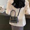 Frühling neu schöne Mode lässige Mode tragbare kleine quadratische Tasche personalisierte Pendler-Schulter-Damentasche
