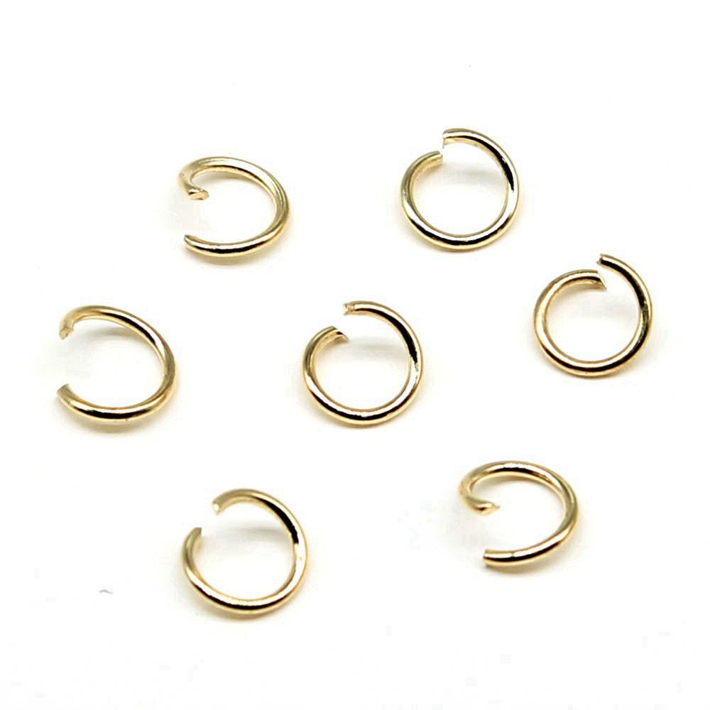 5 Colors 6 Sizes Jump Rings Open Connectors For Jewelry Making Components