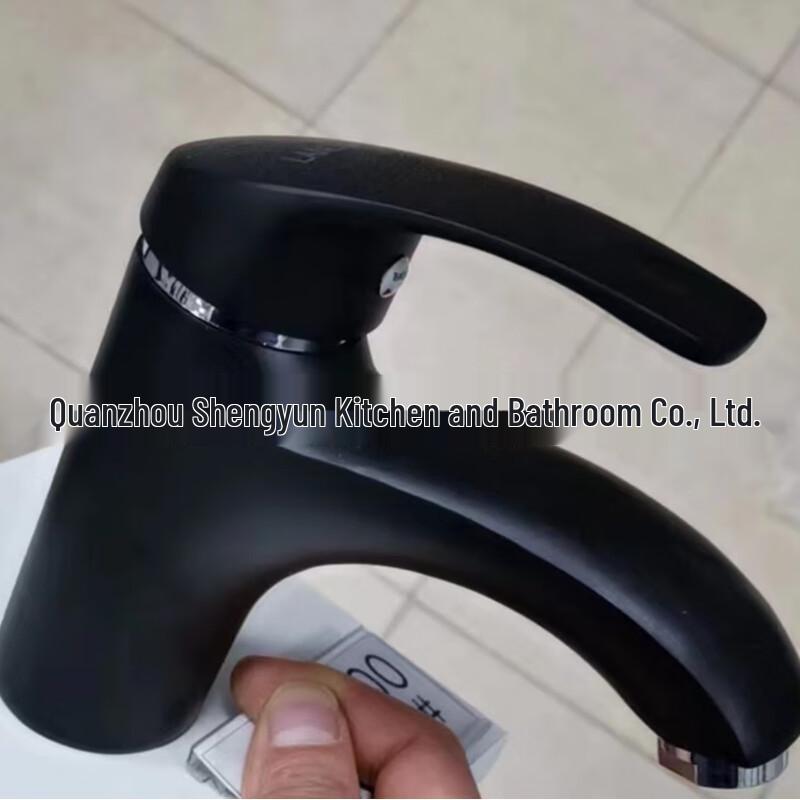 MDNG Horseshoe Single-Hole Bathroom Basin Faucet