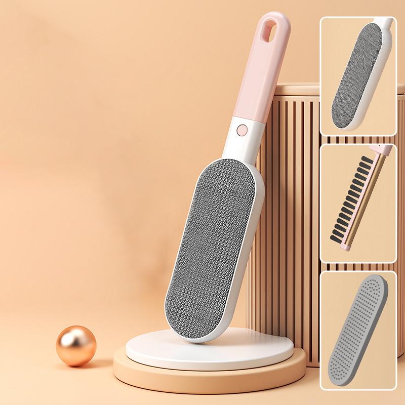 4-in-1  Hair Remover Lint Rollers Brushes Clothes Hairball Remover Brush Dust Sticky Cleaner Fur Zapper Clean Pet Hair Tools