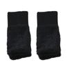 Half Finger Gloves Women Long Fingerless Gloves Fleece-Lined Touchscreen Knitted