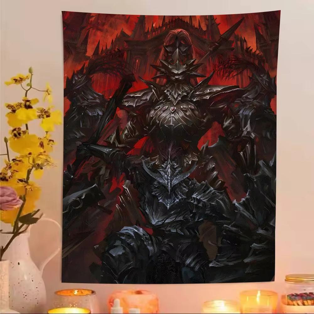 

Классический Soulslike Экшен DDark Cool Souls Серия Игра Гобелен Настенный Декор Искусство Эстетичный Фон Гобелен 74x94cm(29x37in)