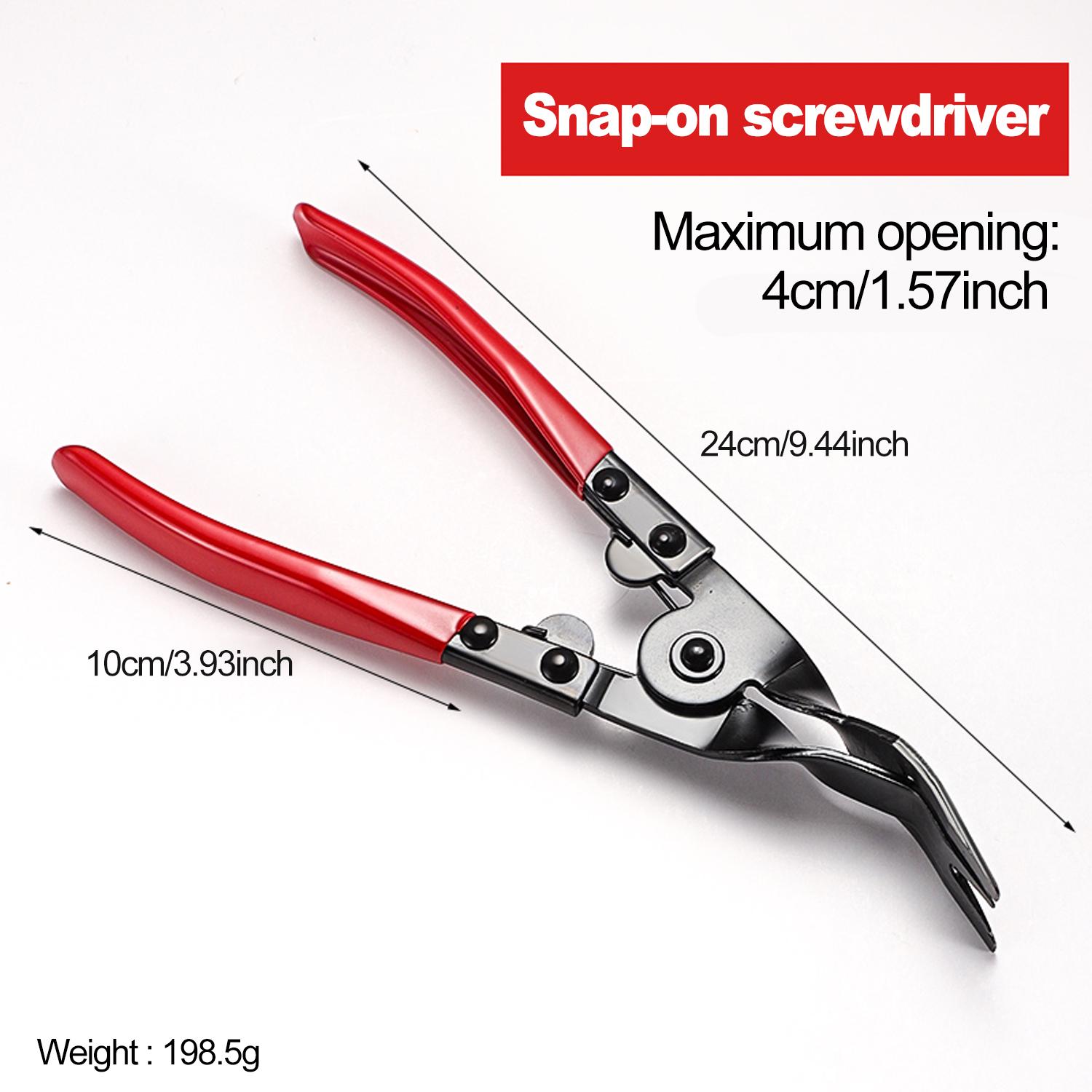 

Автоматические плоскогубцы, инструменты для снятия водопроводных труб, шлангов, плоских лент, хомутов, ремкомплектов, аксессуаров для мотоциклов, грузовиков, прицепов и автомобилей Snap-on screwdriver