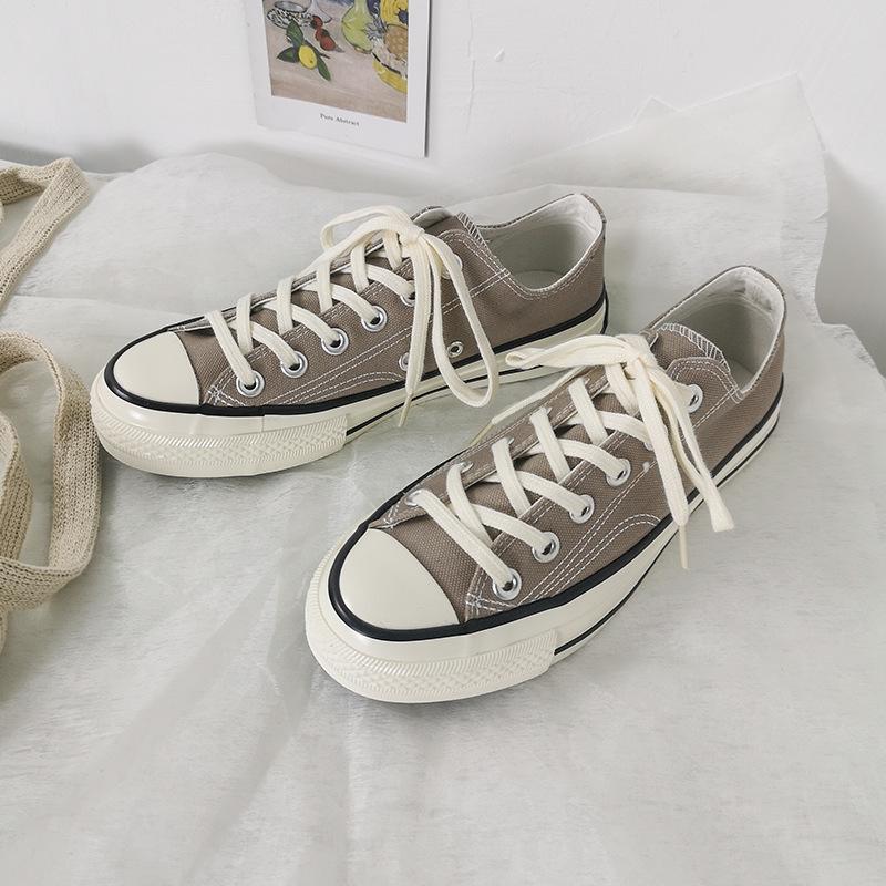 Canvas Shoes Female Low-top Student Couple Shoes Casual Shoes 18