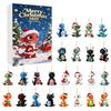 Christmas Countdown Advent Calendar With Cute Dragon Baby Ornaments For Holiday Decor