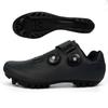 Scarpe da Ciclismo Unisex Con Sistema di Tacchette Strada MTB Bici Traspiranti Leggere Uomo Donna