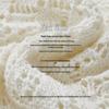 LANCY Women's Linen Hollow Knit Long Sleeve Blouse