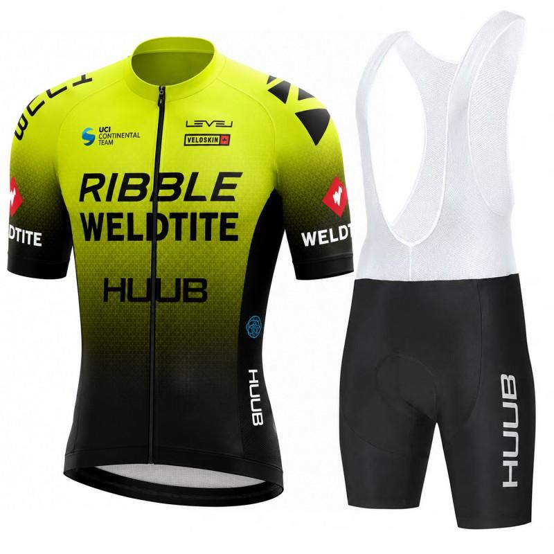 HUUB Team Cycling Jersey Short Sleeve Quick Dry Breathable Bike Shirt Road Mountain Biking Use