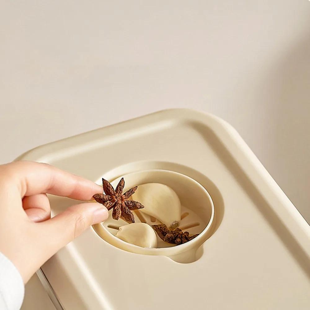 Plastic Moisture-proof Sealed Jar Kitchen Insect Proof Rice Jar Narrow Rice Bucket Box Large Capacity Food Storage Containers