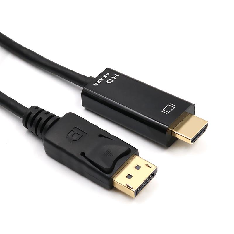 4K DP To HDMI High Definition Adapter Cable for Video Monitor Connection