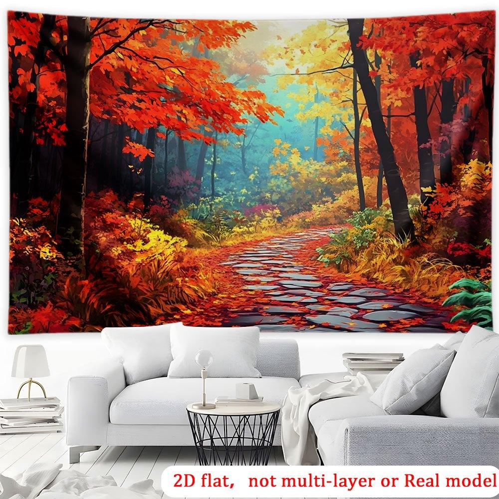 2D Plane 1 Item of Autumn Forest Party Supplies Photo Booth Poster Birthday and Anniversary Party