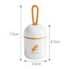 Mini Portable Pill Box Health Travel Supply Moisture Proof Daily Medicine Dispensing Two-compartment Medicine Box Storage Box