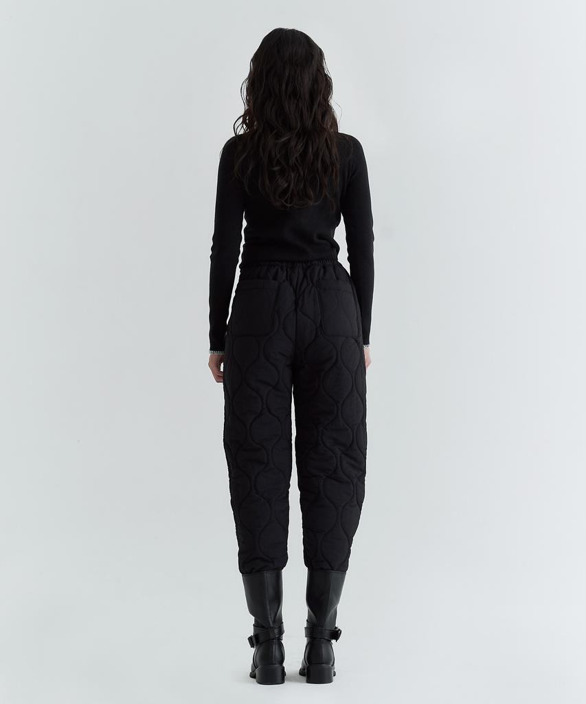 Peulleio Padded Pants _ Black