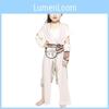 Klassisk Star Wars Rey Kostume Til Piger Perfekt Til Halloween Og Temafester