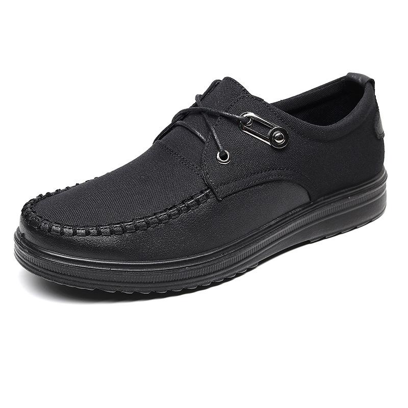 Fashion New Trademark Size 38-48 Upscale Men Casual Shoes Fashion Leather Shoes for Men Spring Autumn Men'S Flat Shoes Driving Sneakers