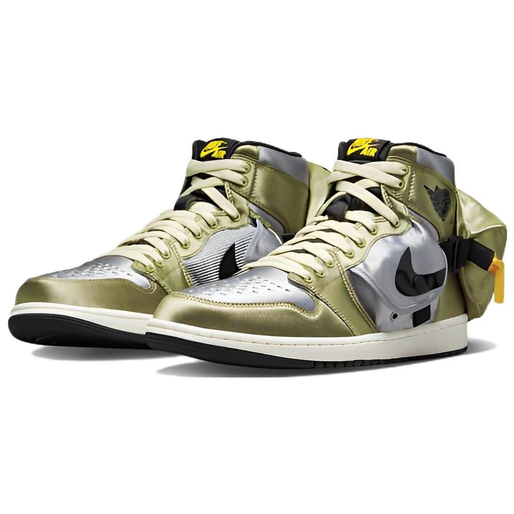 Air Jordan 1 Retro High Utility Neutral Olive Men Sneakers Green Light-Steel-Grey DO8727-200