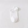 5 Pairs Women Socks Harajuku Embroidered Short Sock Female Cartoon Sock Sheep Striped Solid Casual Cotton Breathable Ankle Socks