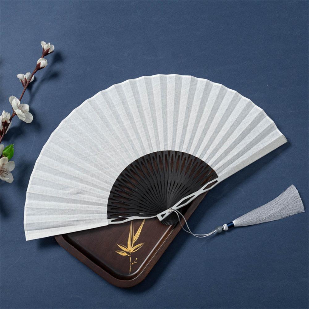 Fabric Fan Chinese Style Folding Fan Vintage Dance Fan Practical Decorative Fan  Cheongsam