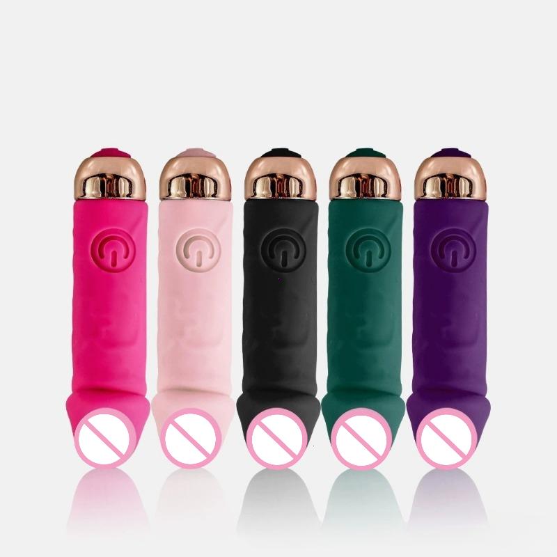 New 10 Speed Mini Bullet Vibrator for Women USB Charging Vibrator Store Sex Toy Clitoral Stimulator Vibration Massager
