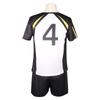 Haikyuu!! Keiji Akaashi & Kotaro Bokuto Men's Campus Sports Cosplay Costume – Short Sleeve Set