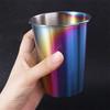 Thickened Stainless Steel Cup 400/500ML Drinking Cup Wine Cup Beer Cup  Bar