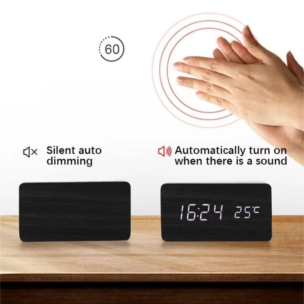 LED Digitalanzeige Digitale Wecker Erinnerung Tischuhr LED Digitaluhr Wohnzimmer Dekoration
