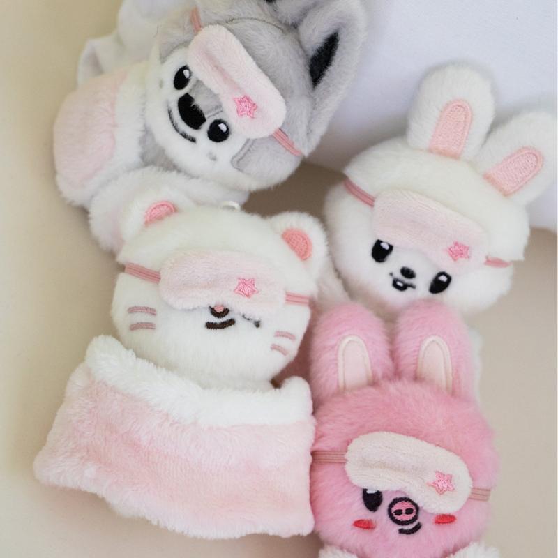Stray Kids 6TAY a Casa Nostra Carta Scambiabile Segreta Ufficiale SKZOO, Mini Ciondolo e Collezione di Peluche (Micro / 10CM / Versione Giocattolo)