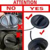 Cuerda Anti-Pérdida para Tapa de Tanque de Combustible de Coche Negro Apto Para Mercedes Benz Clase A B C E S W211 W203 W204 W124 AMG W202 CLA W212 W205 W201