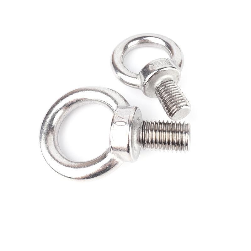 304 Stainless Steel Extended Lifting Eye Bolt for Ship Use