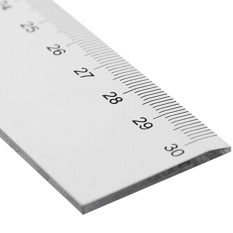 Deli 6230 30cm Rulers (2-Pack)