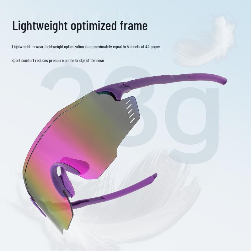 25th Anniversary Color-Changing Cycling Glasses for Outdoor UV Protection - Unisex