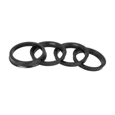 ACROPIX Κέντρο Τροχού 67.1-56.1mm Μαύρο 4τμχ