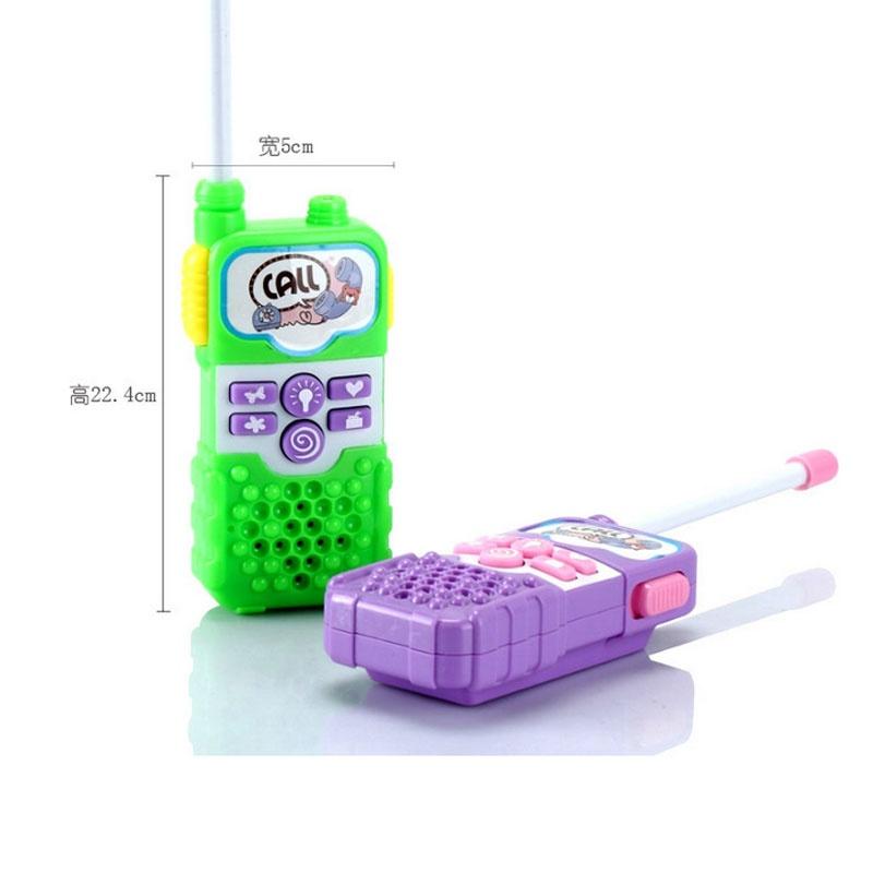 Intercom Elektronische Walkie Talkie Kinder Kind Mini Spielzeug Tragbare Zwei-Wege-Radio