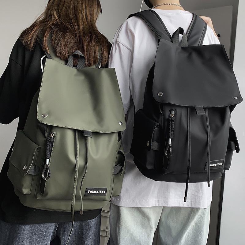 School Bag Elementary School Girl College Student Junior High School Student Burgundy Backpack Male Backpack