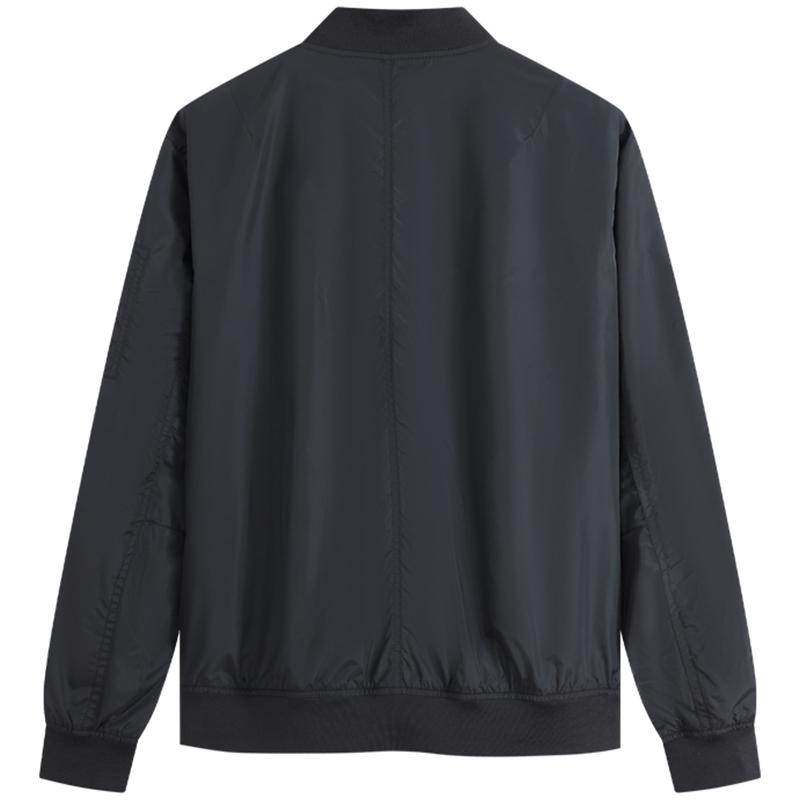 Calvin Klein Solid Logo Label Casual Jacket Men Jackets Black J323578-BEH