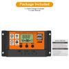 12/24V 100A MPPT Solar Panel Controller Batterieregler Dual USB Autofokus