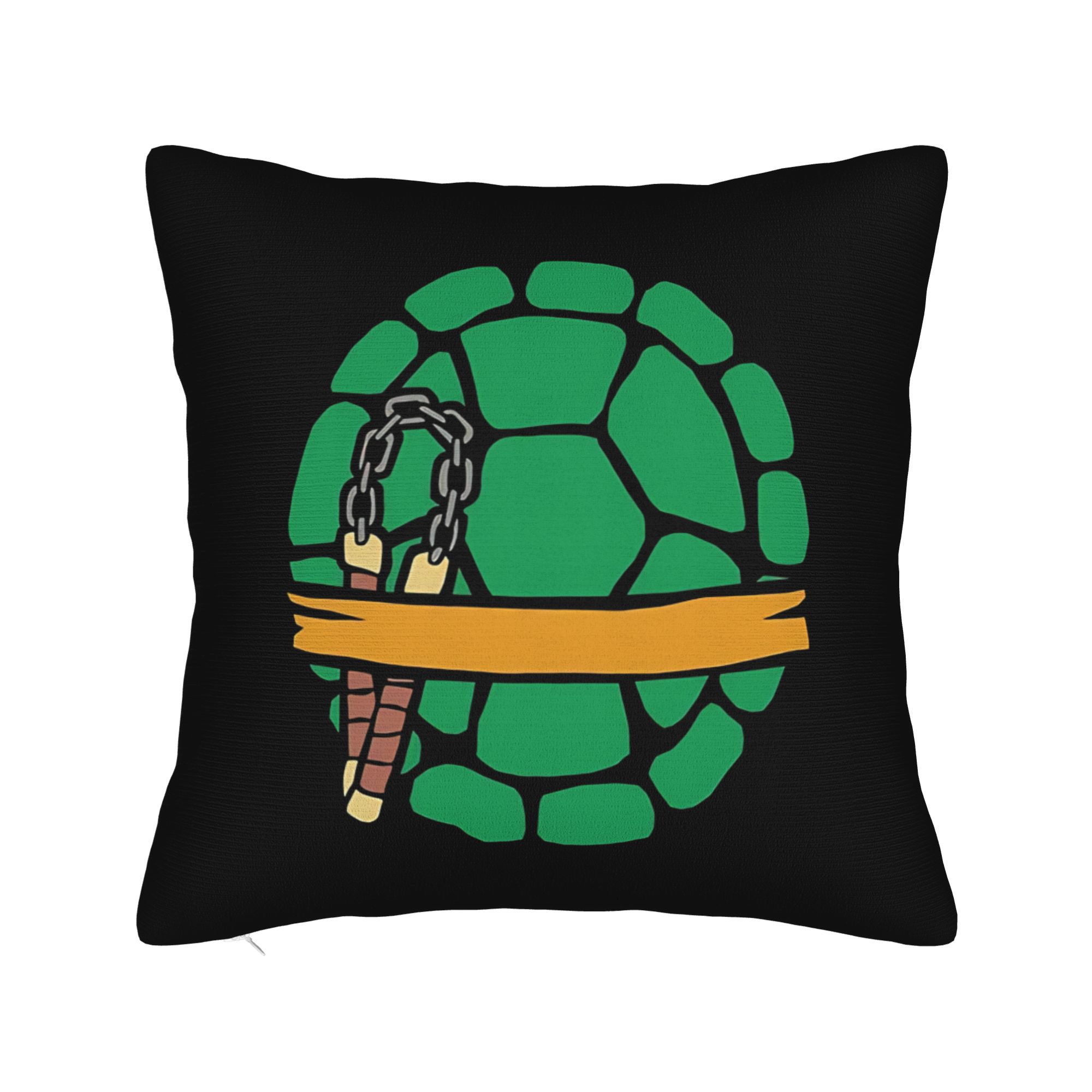 

T-Teenage M-Mutant Ninja Turtles Pillow Cover Cute Funny Pillow Case For Wedding Party Home Decor Cushion Cover Birthday Gift 12x12Inch