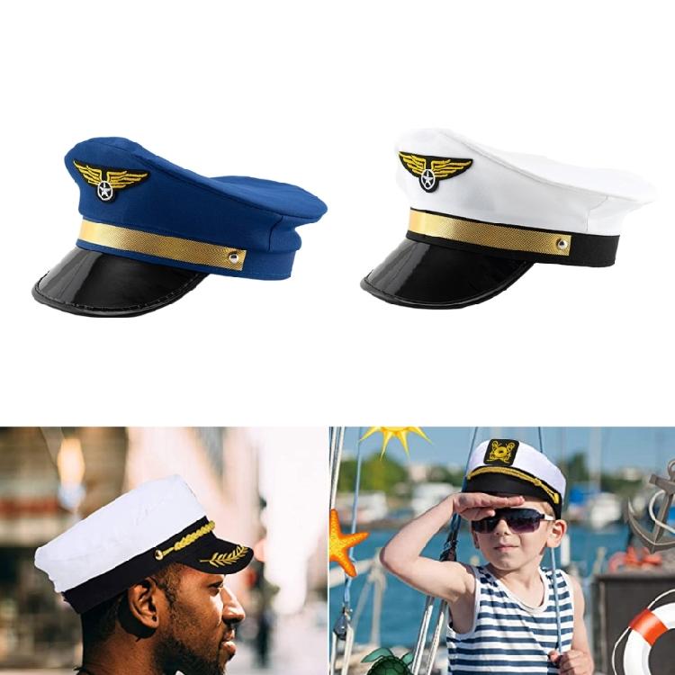 Fashion Pilot Hat Adult Role Play Costume Hat NightClub Hat Masquerades Hats