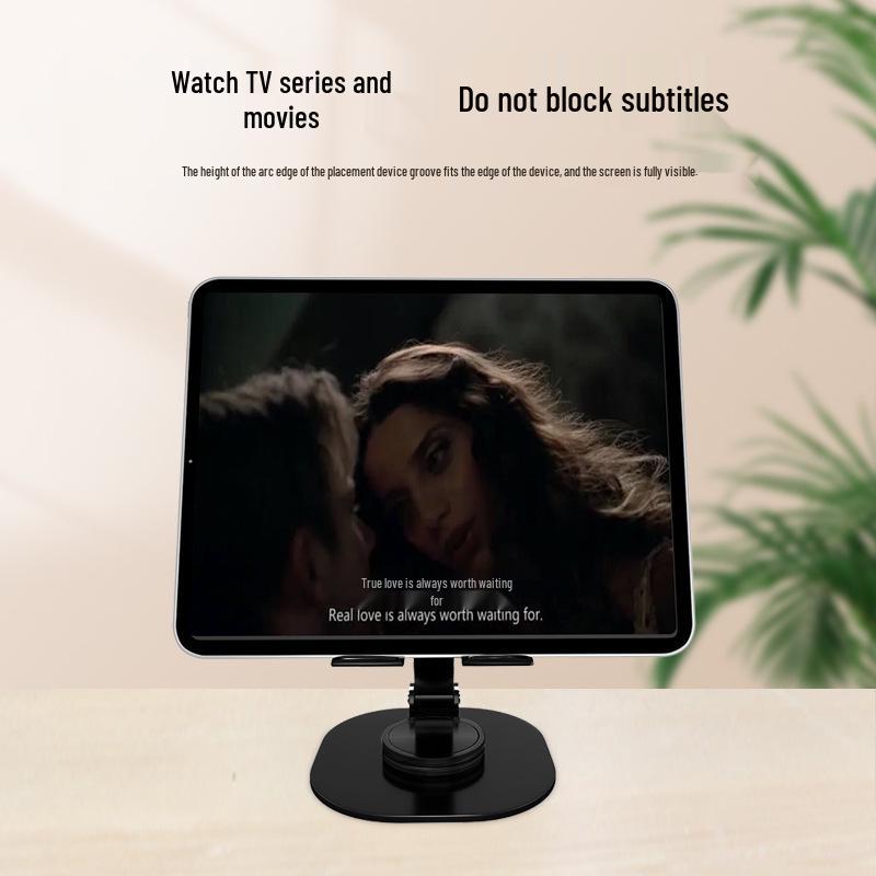 Aluminum Alloy Foldable Phone and Tablet Stand - Portable Desktop Holder