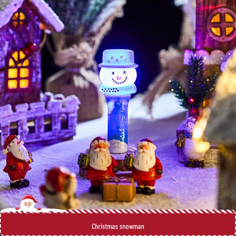 Christmas Tree & Santa Claus Scene Decoration Set for Kids