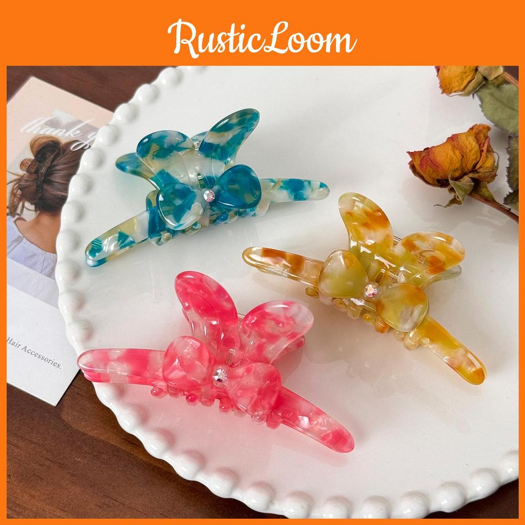 Adorable Korean Style Rabbit Ear Hair Clip With Sparkling Rhinestones In Multiple Colors