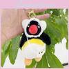 Fun And Whimsical Plush Penguin Keychain Doll With Warm Colors And Unique Designs