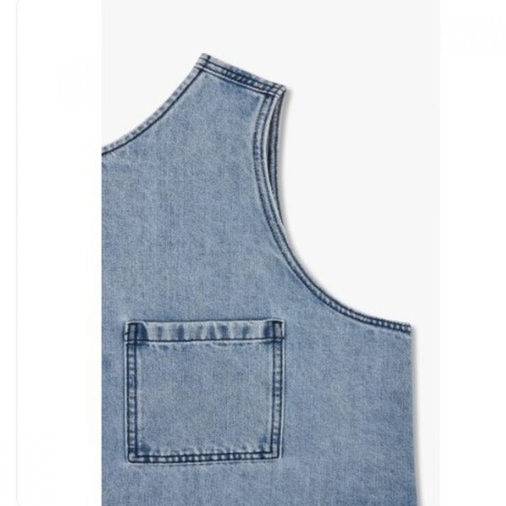 STUDIO TOMBOY Stitch Sleeveless Denim Dress 9165341873 
