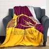 1pc Football Team (19) Blanket, Gift, for Men and Women, Soft Blanket, Good for Sofa Bed Couch Travel, Lightweight Flannel Blanket
