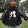 Anime Männer Bungo Stray Dogs Nakajima Atsushi Zipper Hoodies Ryunosuke Akutagawa Kawaii Gedruckt Sweatshirts Warme Zip-up Jacke Mäntel